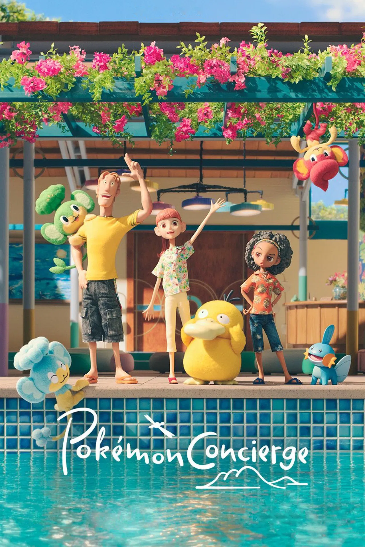 Pokémon Concierge (Season 1) Dual Audio (DD5.1) {Hindi-English} NetFlix Original Web Series 720p & 1080p WEB-DL ESub [S01P1-P2 Added!]